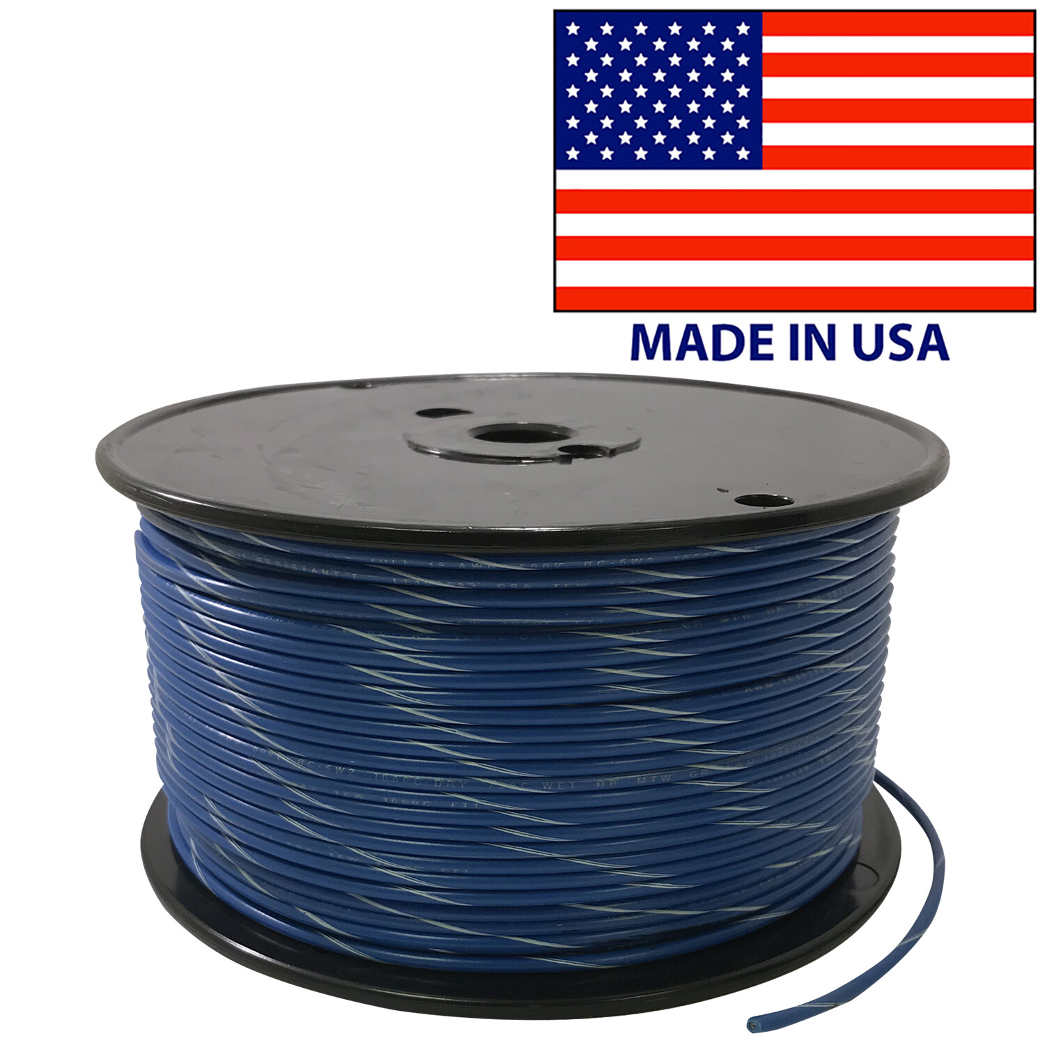 Striped Primary Wire 18 AWG Gauge 25 FT Car Boat Marine Tinned Copper 14 Colors