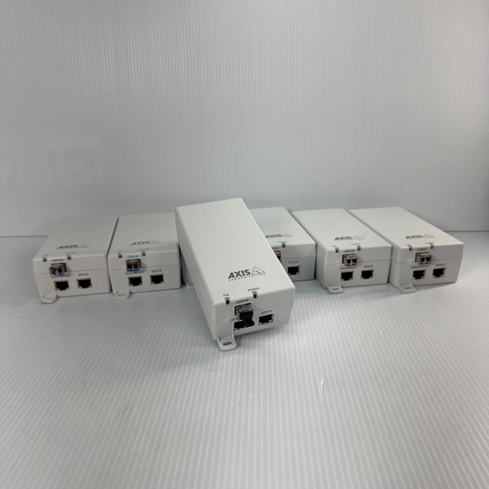 Lot of 7 Axis POE60S-1BT High Power PoE Injector Adapter 56V