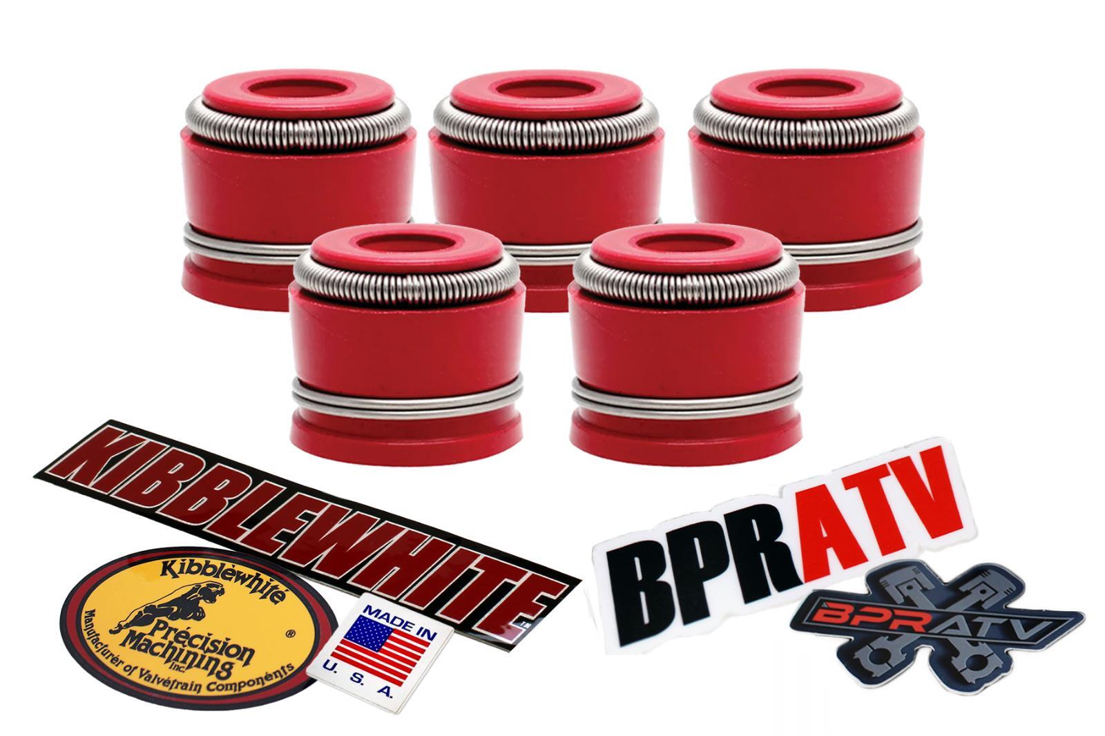 YFZ450 04-13 YFZ450R 09-25 KPMI Valve Kit Intake Exhaust Stainless Red Seals OEM