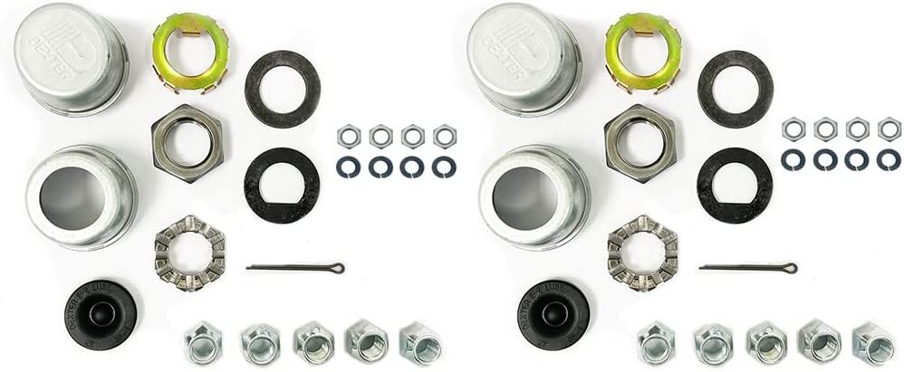 Dexter Pre-Greased 3500 lbsTrailer Axle Electric Brake Kit 5-4.5" BC