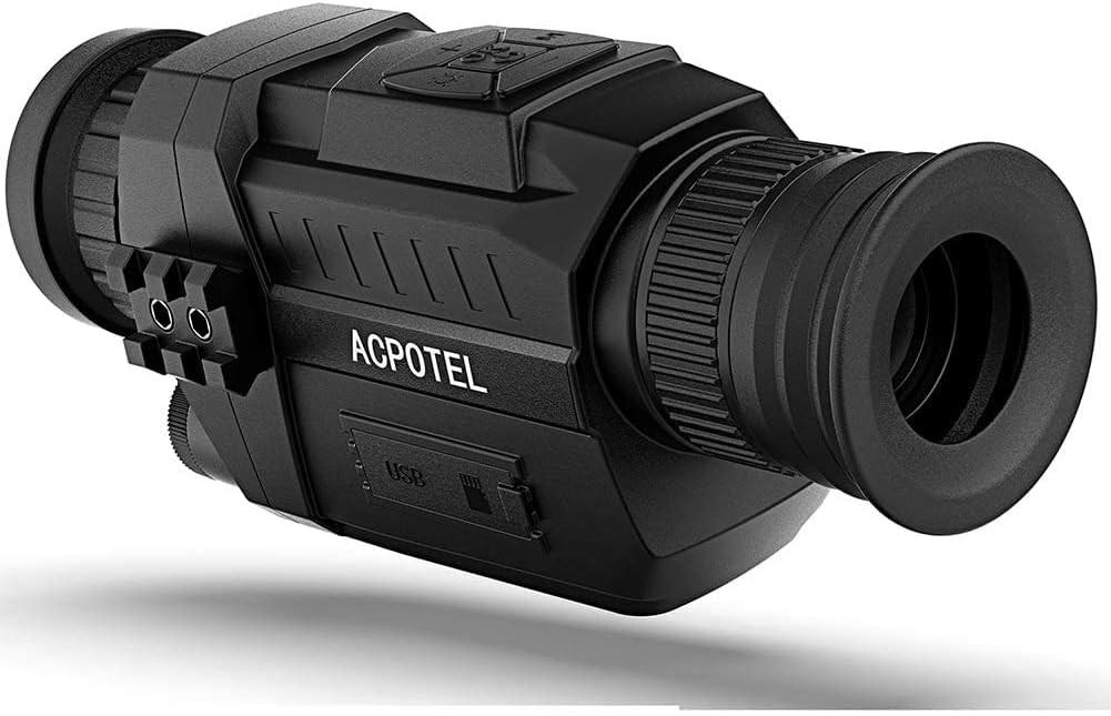 ACPOTEL NV30 Night Vision Monocular Infrared Digital Night Vision with Sony Sen