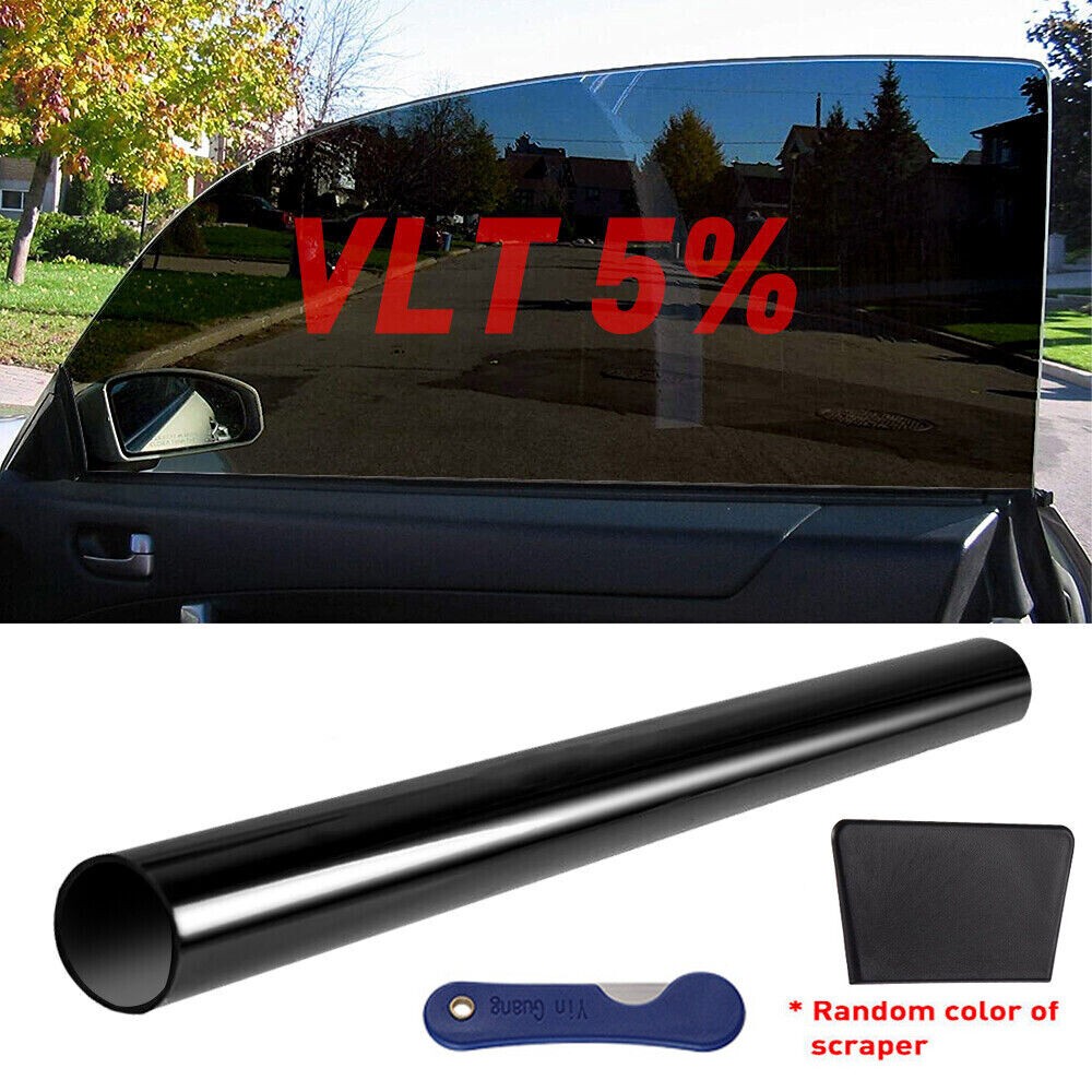 3M Uncut Roll Window Tint Film 5% VLT 20" x 10ft Feet Car Home Office Glass