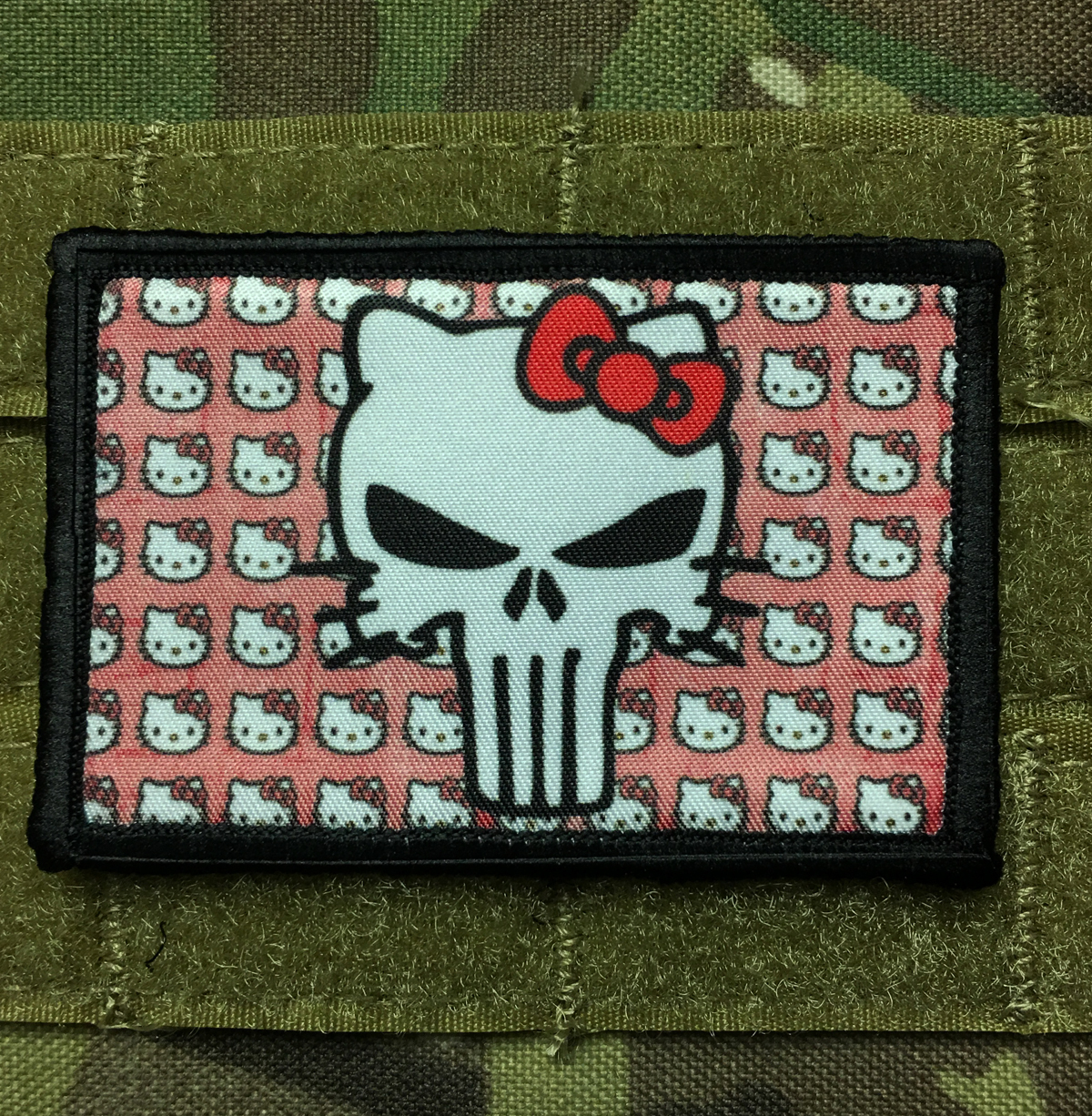 Kill Bill Hattori Hanzo Morale Patch Tactical Military Army USA Flag Hook Badge