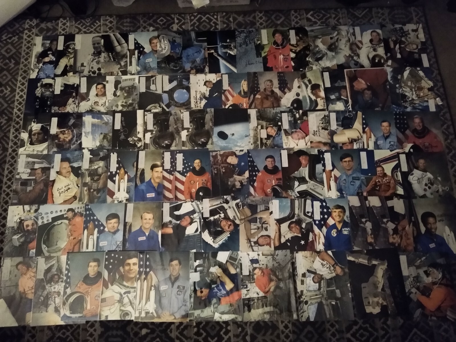 NASA Astronaut Autograph Lot (280 Items, 300+ Signatures)