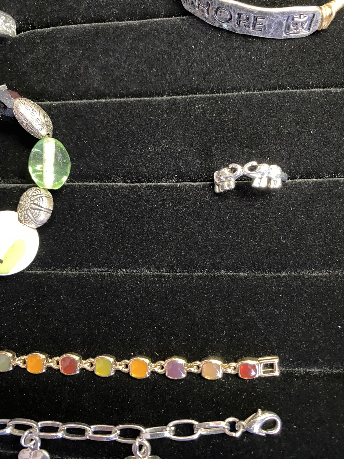 VTG - Modern Jewelry Bracelet Ring Lot Costume Silver And Gold Tone