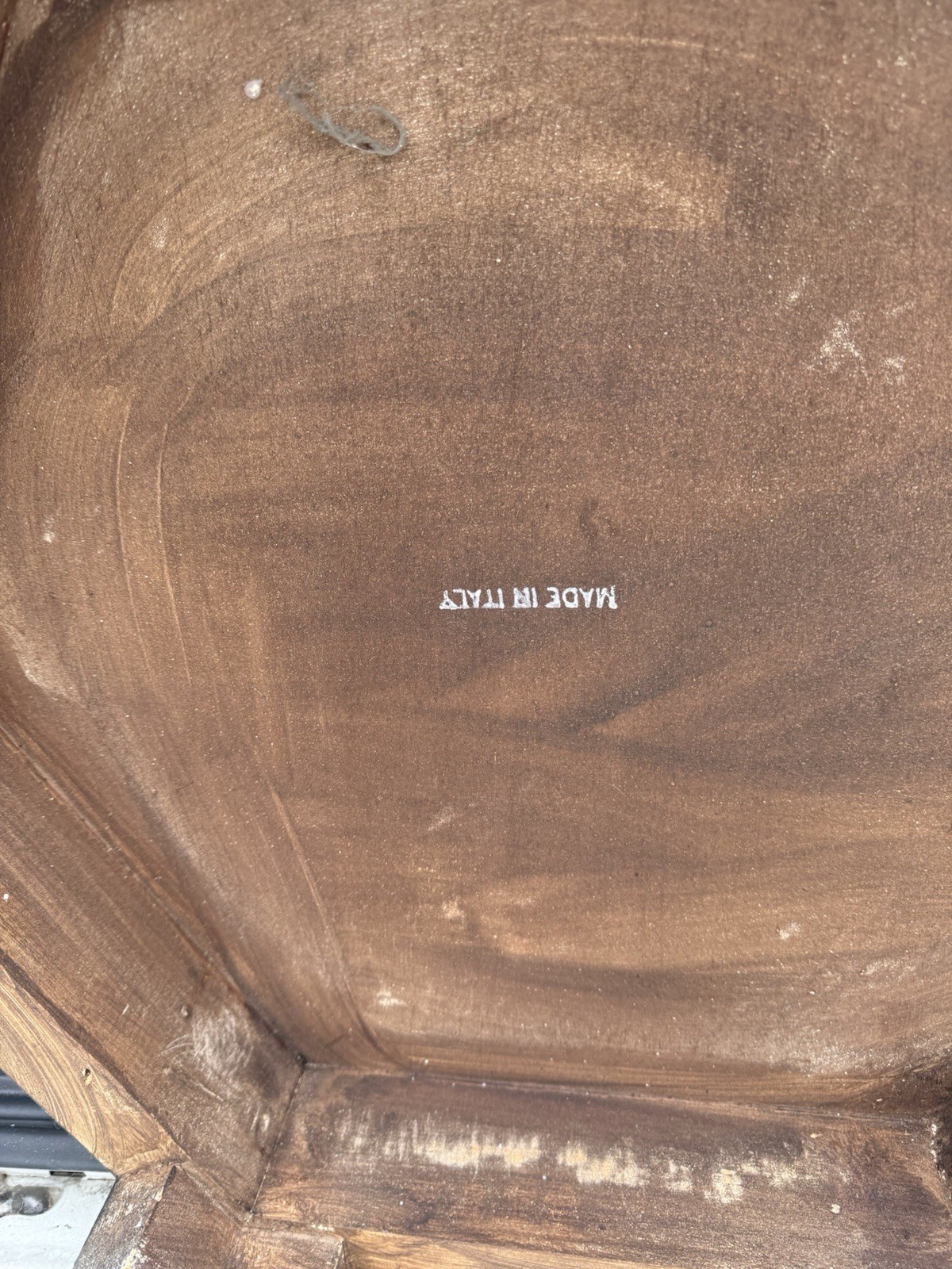 Vintage Chinoiserie Black Lacquered Hexagon Pagoda Curio Cabinet. Made In Italy