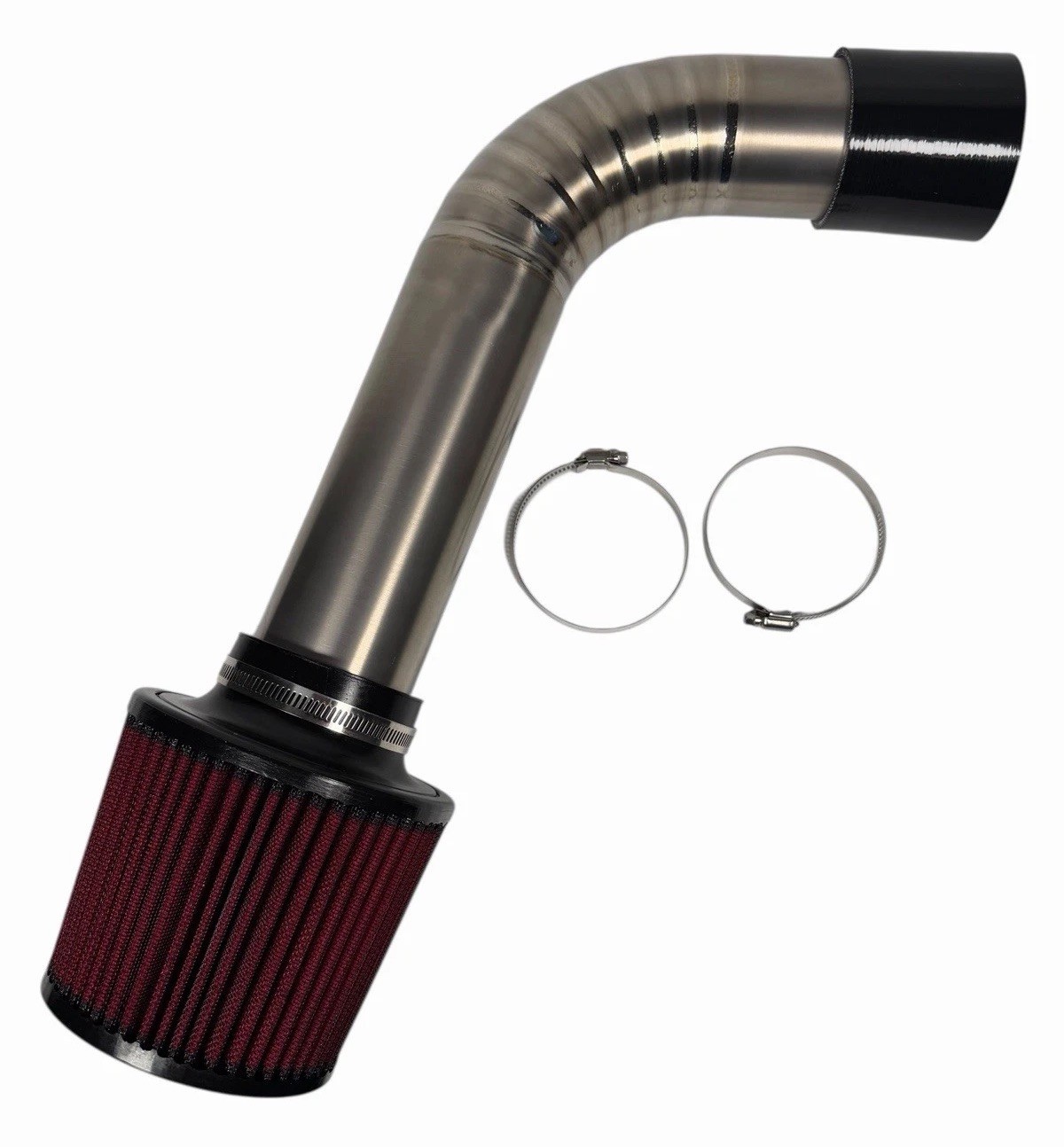 B D H Series  3" Inch Non Burnt Titanium Pie Cut Cold Air Intake Pipe EG EK DC