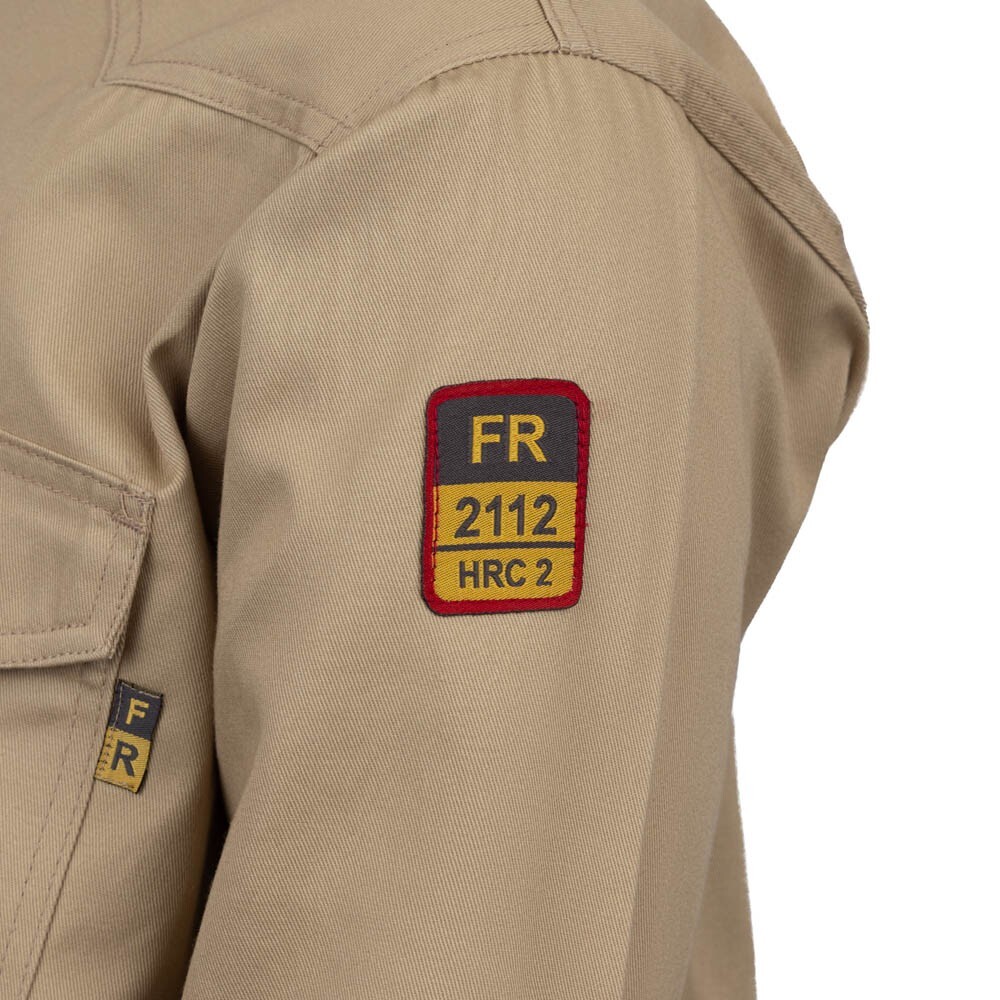 Flame Resistant FR Welding Shirt - Heavy Weight - 100% Cotton - 9 oz
