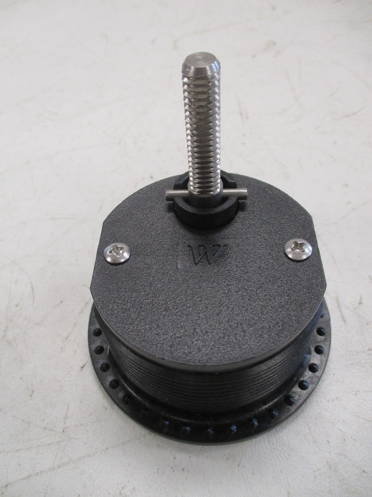 WHITECAP 3" T - STYLE LOCKING LATCH W/ KEY BLACK & CHROME S-9415B MARINE BOAT