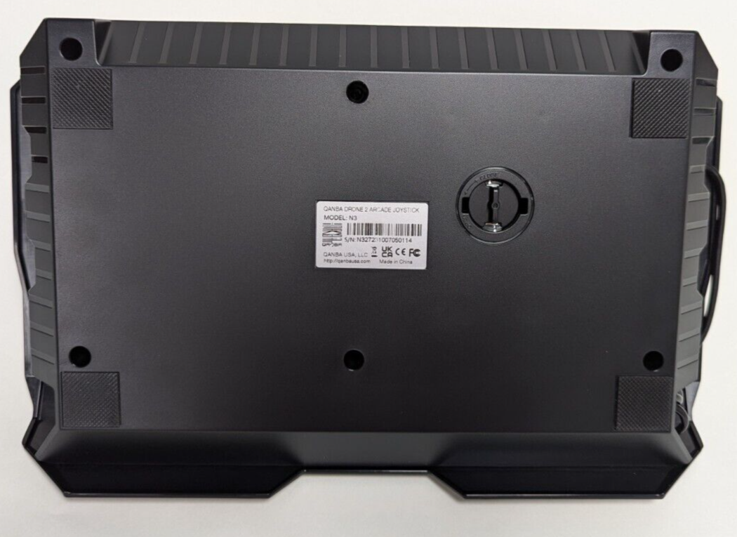 QANBA Drone 2 Arcade Joystick For PS5, PS4 Wired USB cord length 7.5ft Black