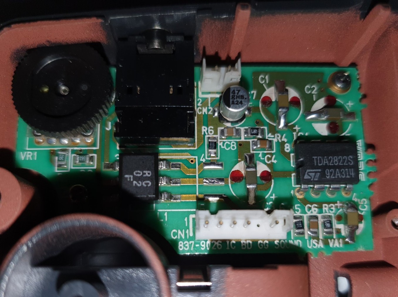 Sega Game Gear Capacitor Replacement and Repair Service Recap