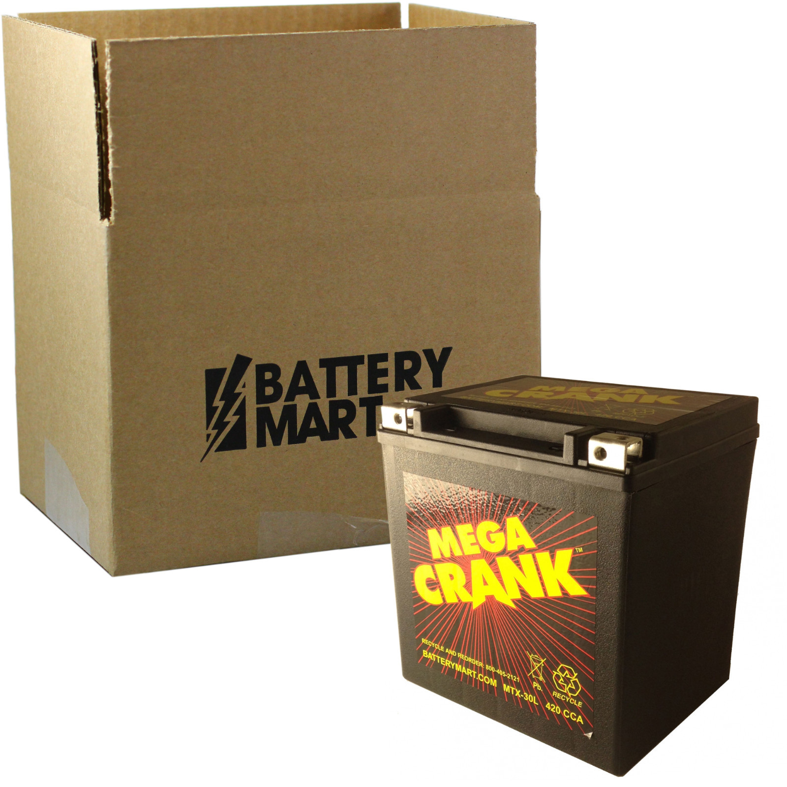 Mega Crank MTX30L Battery [MTX-30L]