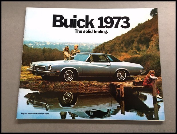 1973 Buick 30-page Sales Brochure Catalog Riviera Electra LeSabre Regal Century