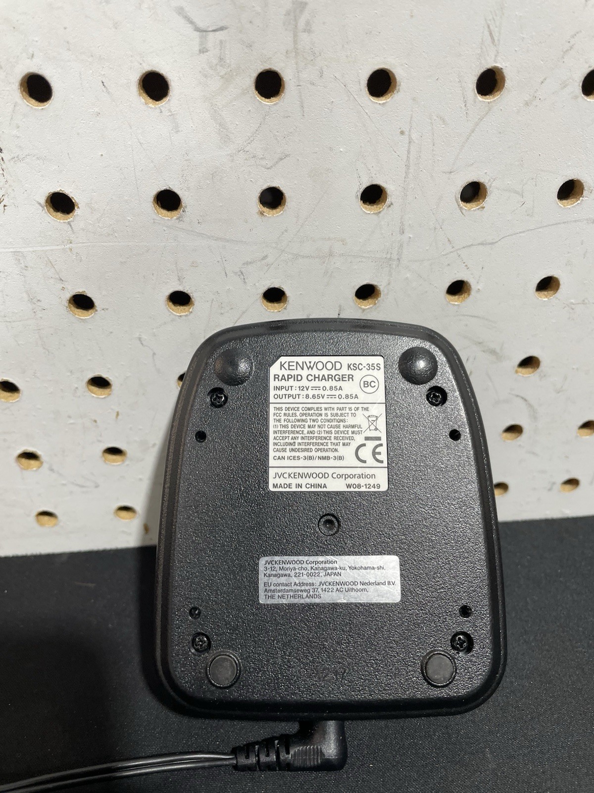 Kenwood ProTalk TK-3400U16P UHF Two-Way Radio w Charger & Antenna Tested