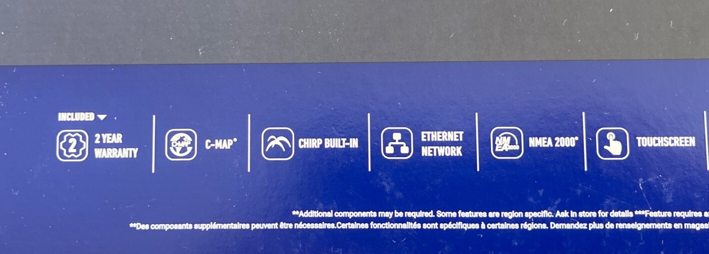 Lowrance Elite FS 12 Fishfinder Chartplotter w/ CMAP Discover Maps NO Transducer