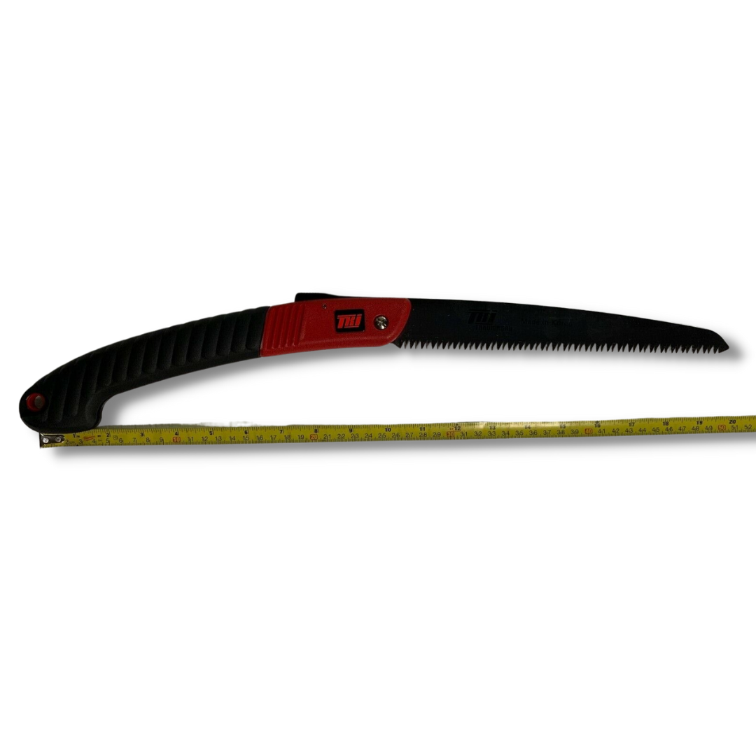 TAKUMASHii 240mm Commercial Grade Folding Saw with safety button