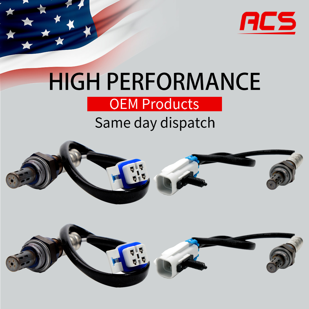 4PCS OEM Upstream & Downstream Oxygen O2 Sensor For Chevy Tahoe GMC Sierra Yukon