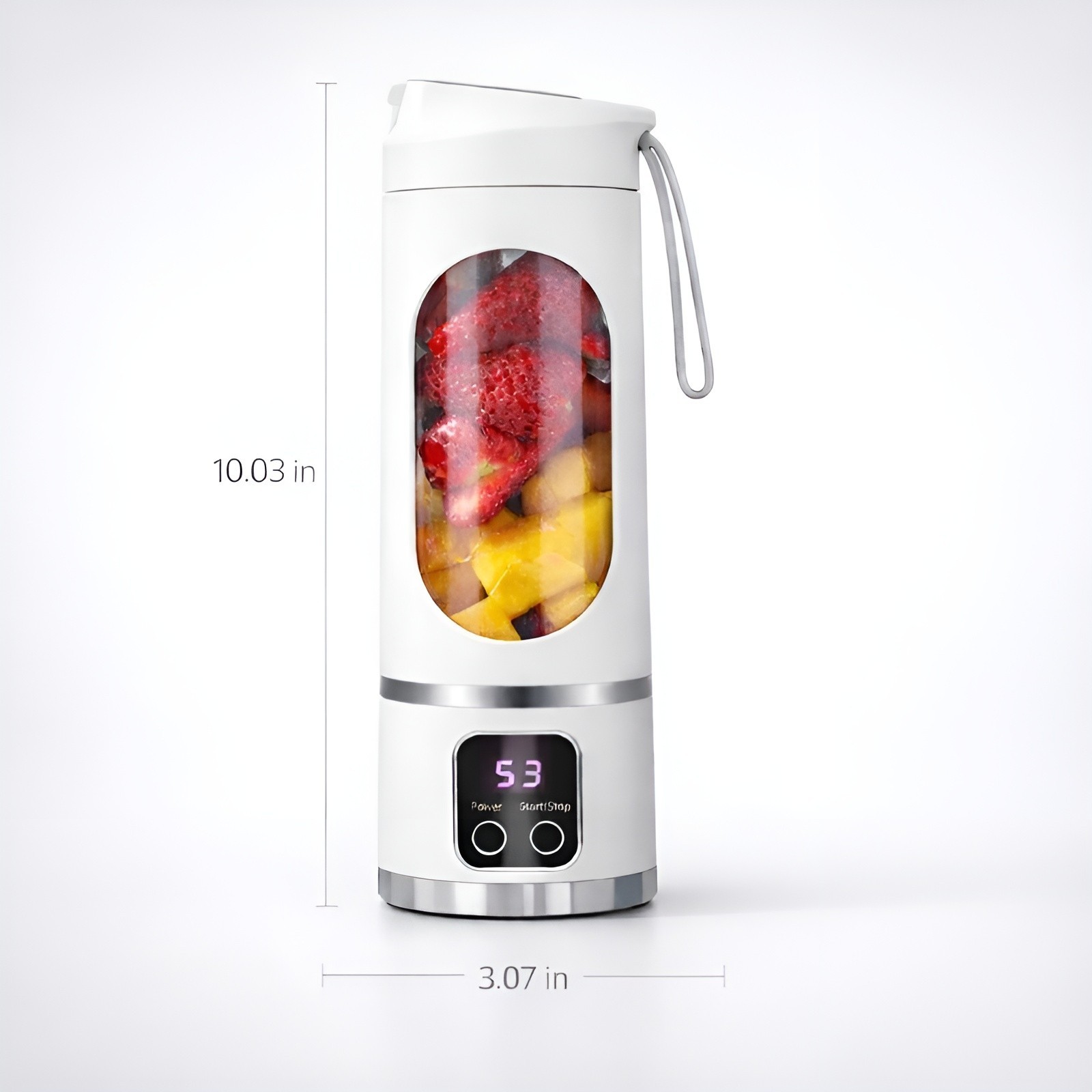 Portable Fruit Juicer Blender Rechargeable Smoothie & Shakes Maker Travel Cup