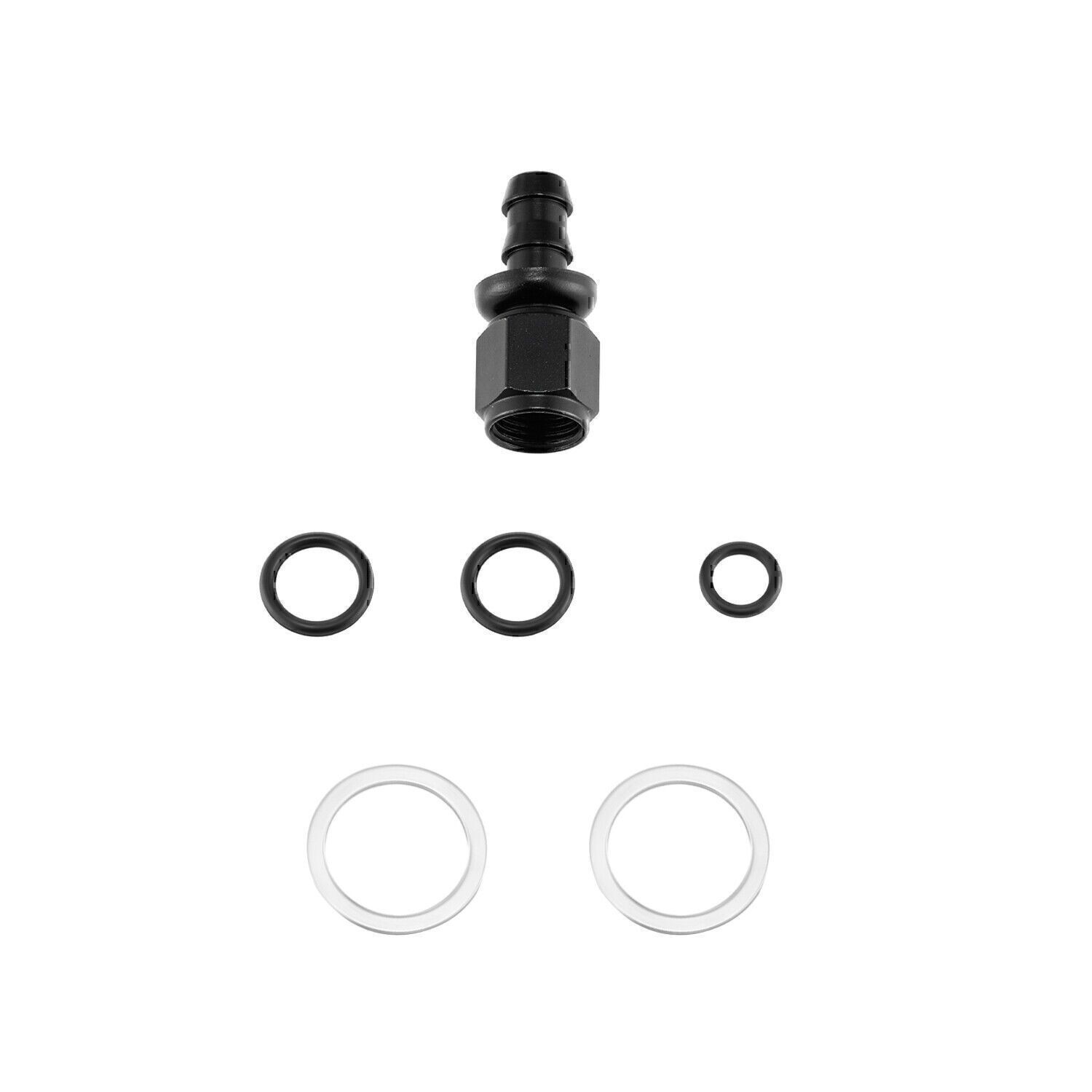 Dual Feed Carb Fuel Line Double Pumper For 4150 Holley Carburetor Braided Xfitwm