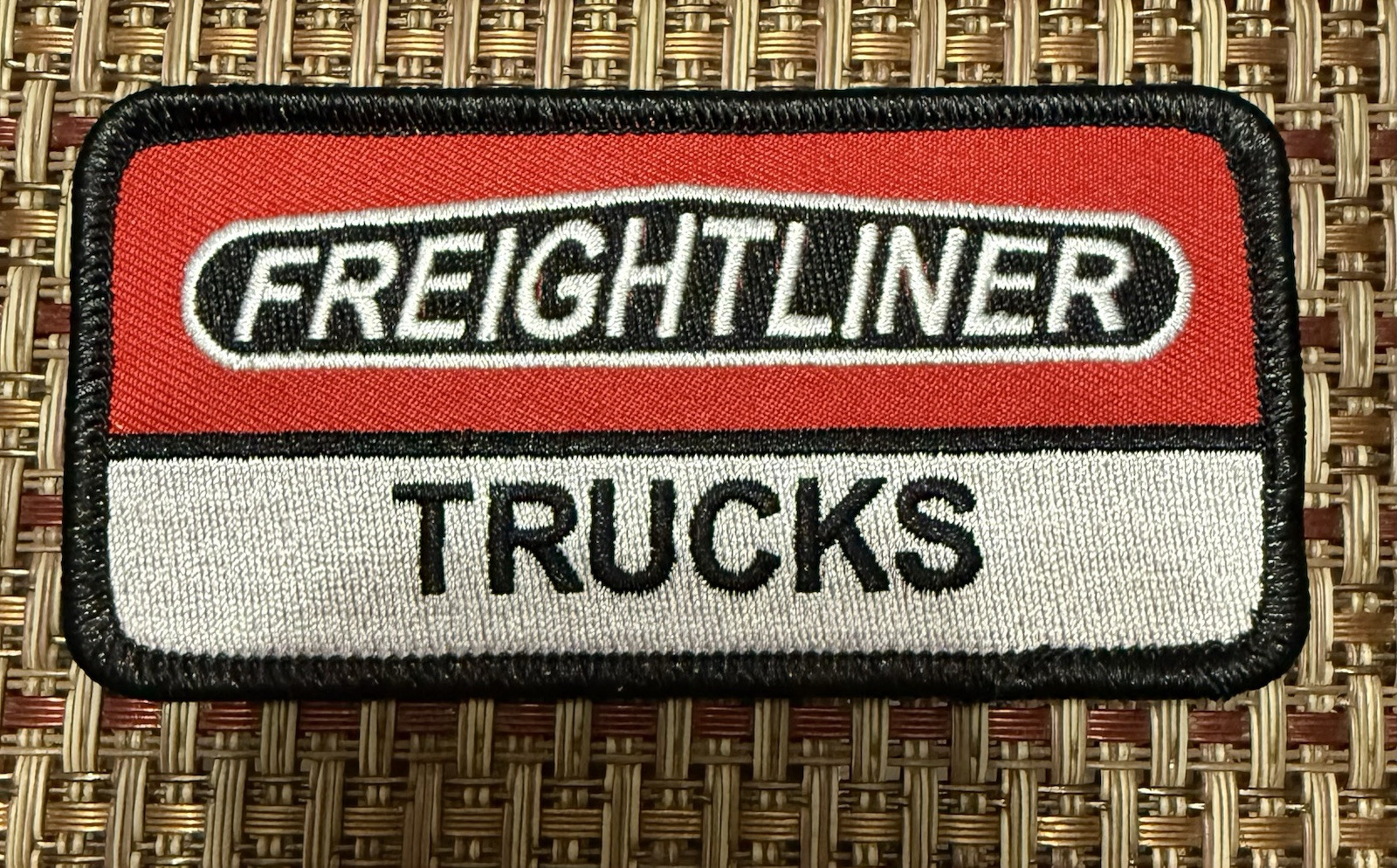 Freightliner Trucks Patch sew on/iron on Embroidered Patch 4”X2”.