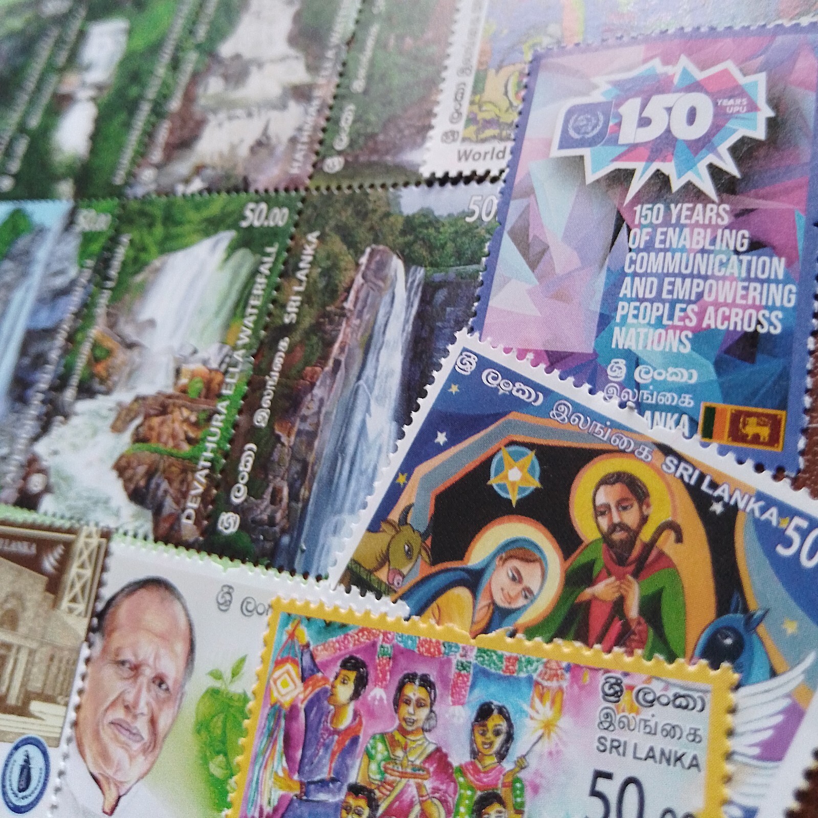 Sri Lanka Stamps Collection 2024 Year Pack Ceylon 45 Stamps (24 Individual,3MS)