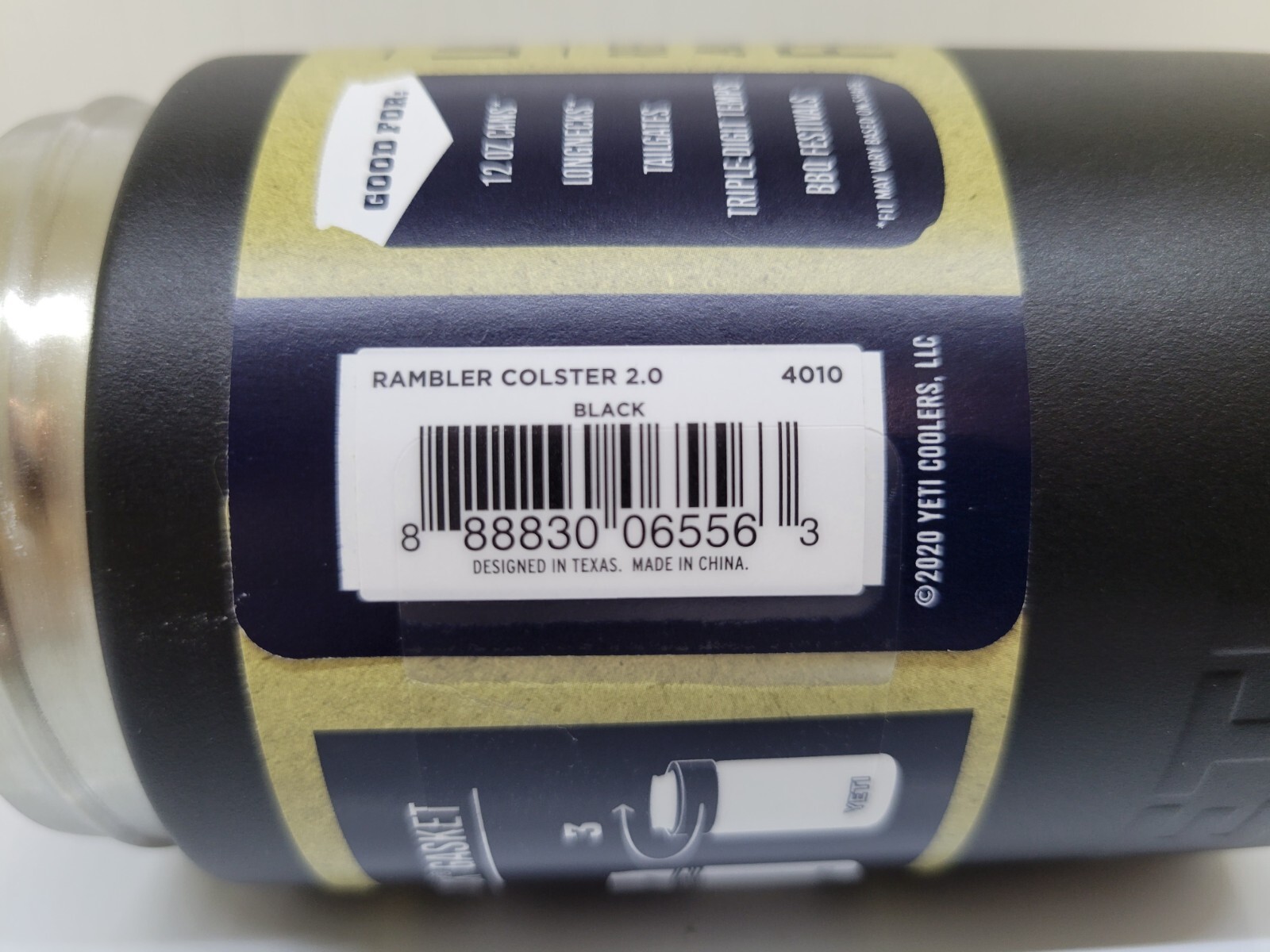 YETI Rambler Colster 2.0 Adapter 12-16 oz Tall Boy Extender (2nd GEN ONLY)