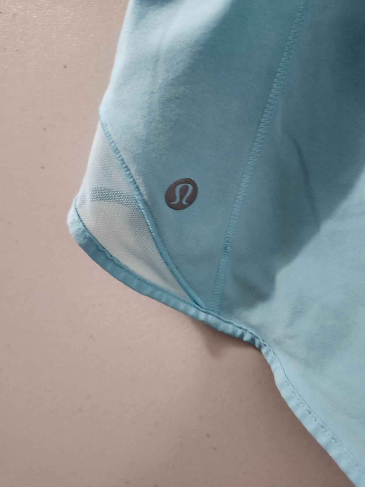 Lululemon Shorts Womens 2 Blue Hotty Hot High Rise Pullon Active Lined Pocket 3"