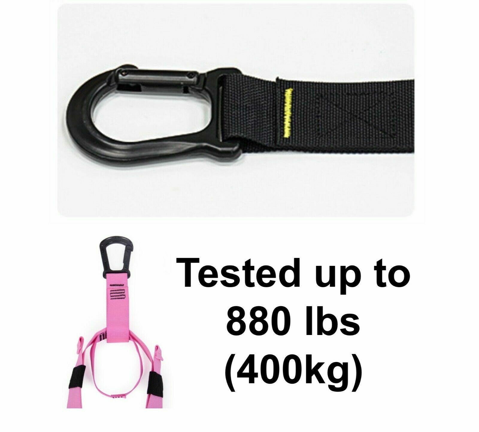 Suspension Straps Trainer Hanging Belt Resistance Pull Rope Home Gym Workout Set