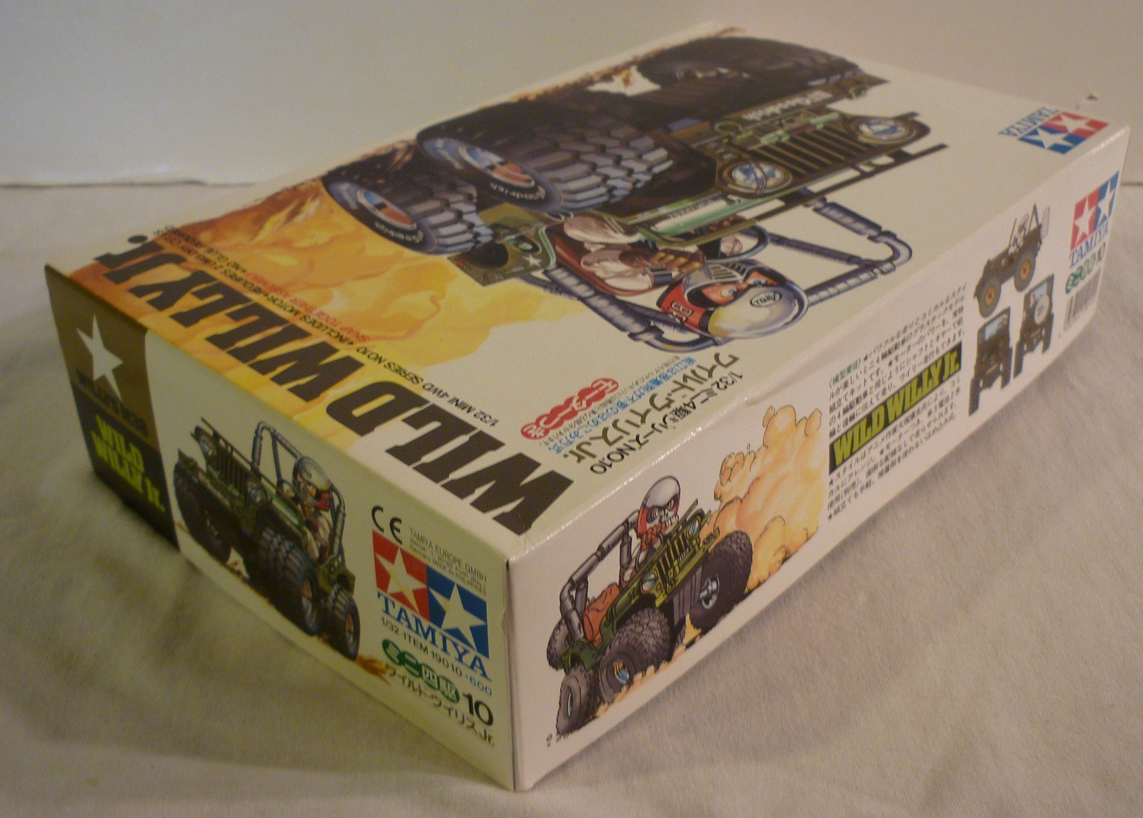 VINTAGE TAMIYA WILD WILLY JR. 1:32 MOTORIZED MINI 4WD SERIES NO. 10 MIB #19010