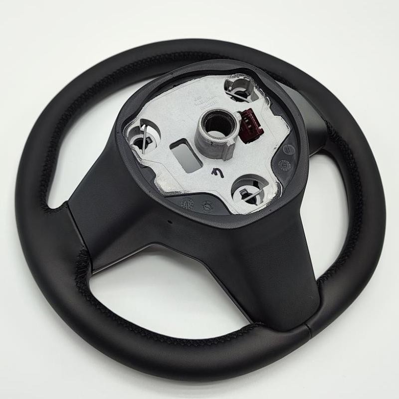 1490214-00-B Driver Heated Leather Steering Wheel Compatible for Tesla Model 3 Y