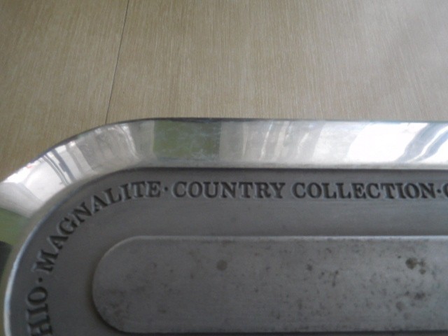 MAGNALITE COUNTRY COLLECTION 16" FISH POACHER ROASTER w/LIFT-OUT TRIVET TRAY VTG