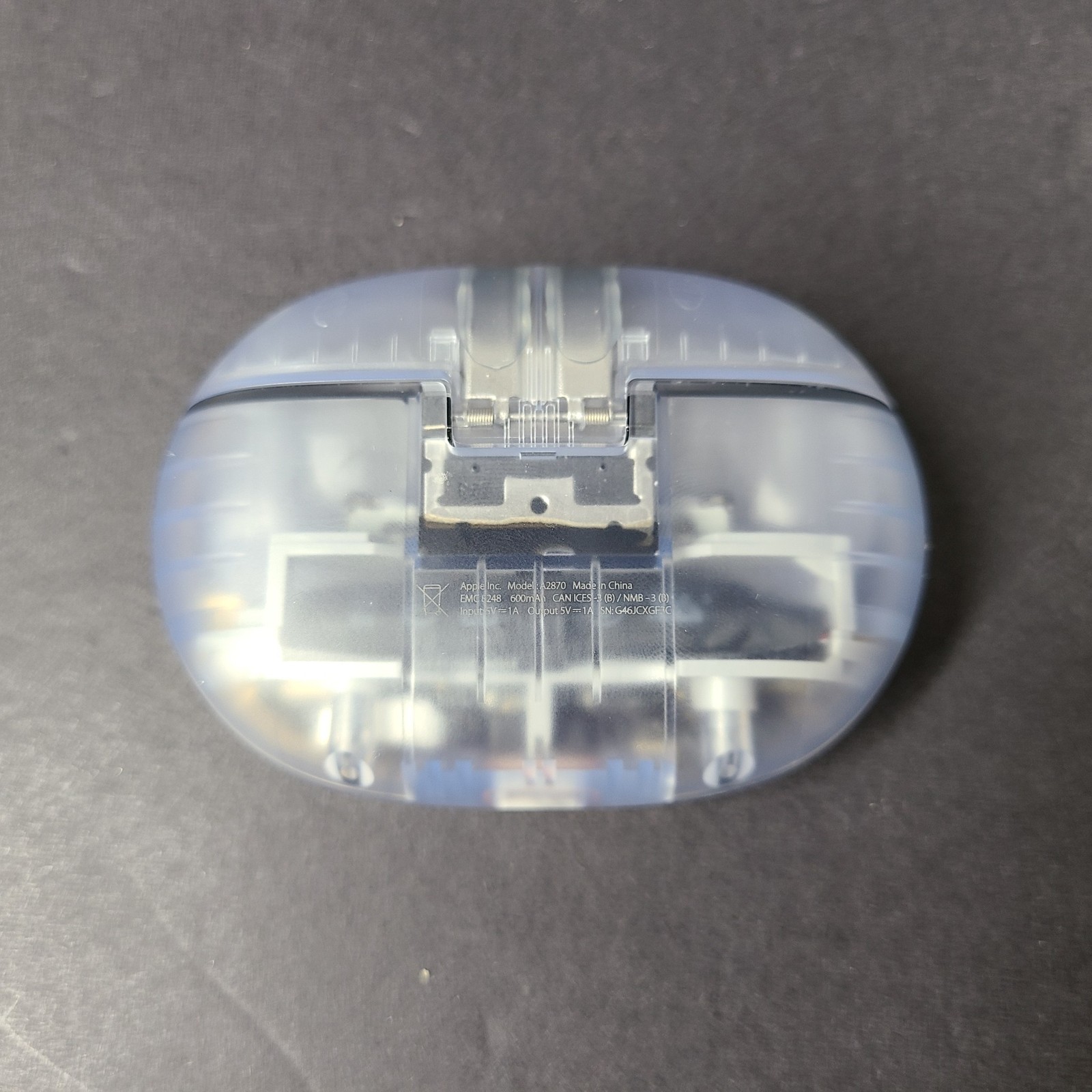 Apple Beats Studio Buds+ CASE ONLY Transparent Clear A2870 Beats By Dre