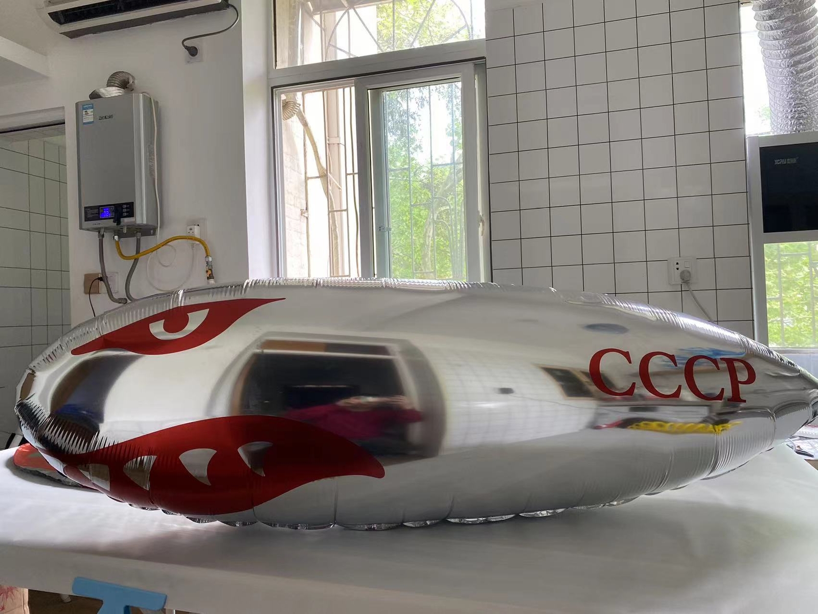 Zeppelin Airship Remote Control Airship Model Kirov Airship is Flyable w/Pattern