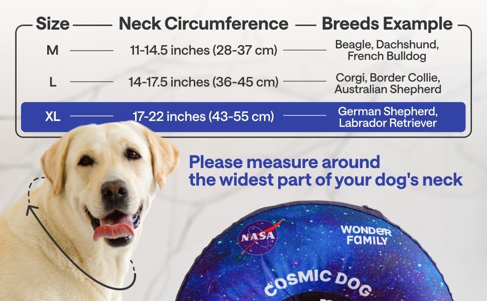 Soft Pet Recovery Inflatable Collar for Dog & Cat After Surgery Protective Cone