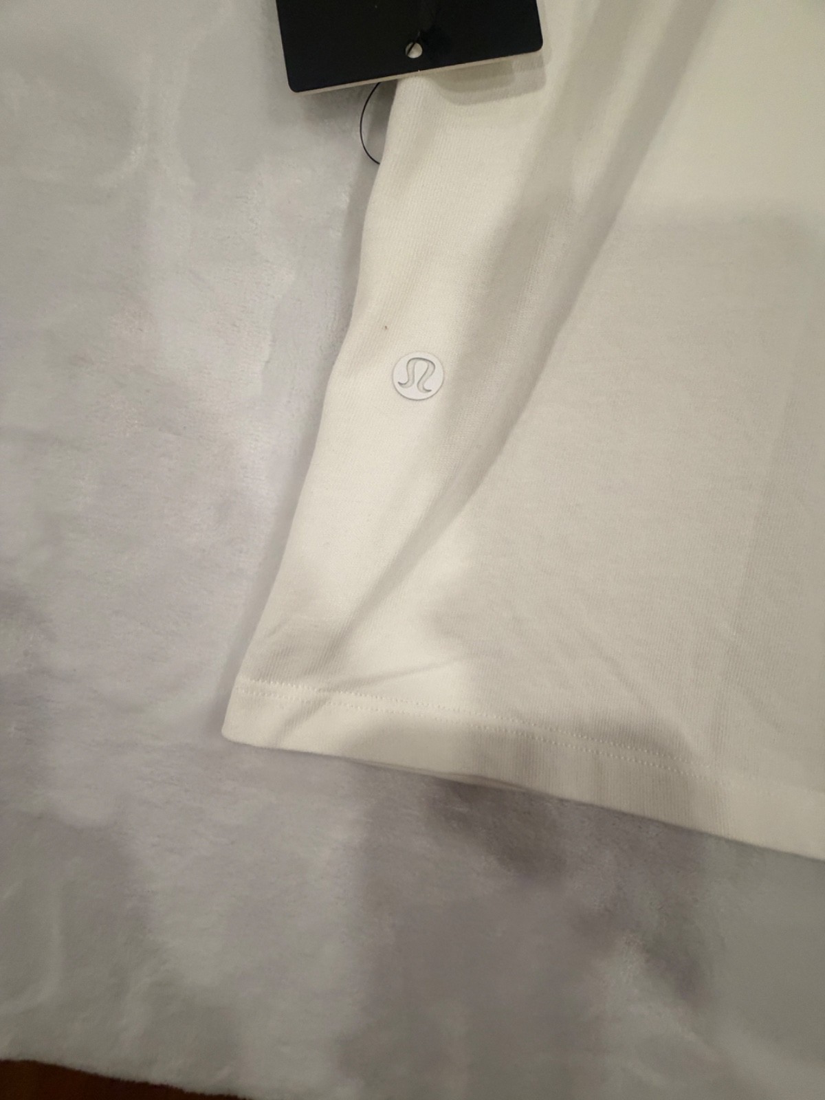 Lululemon Cotton Jersey T-Shirt White Size Large