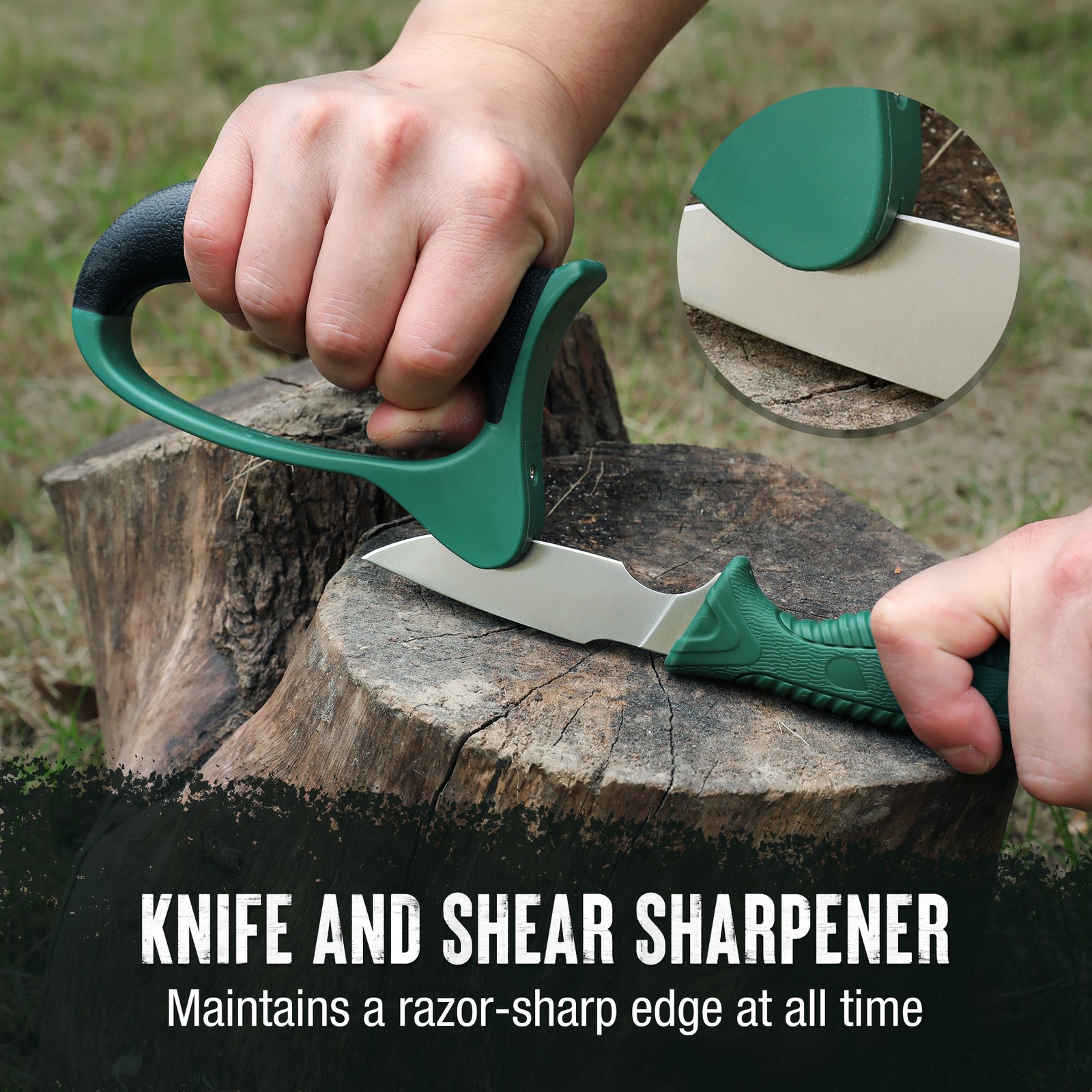 MOSSY OAK 4PC Hunting Knife Set Hunting Field Dressing Kit W/Sheath Perfect Gift