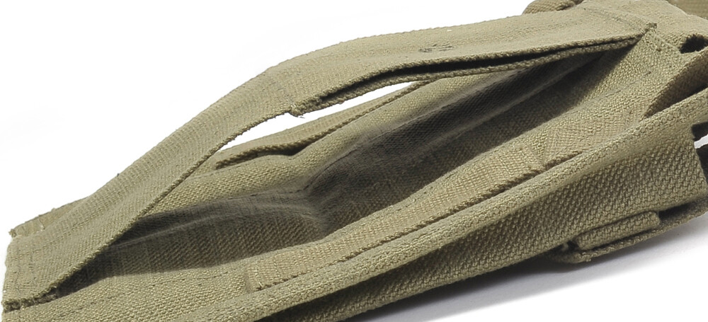 WW2 Rigger Made 5 Cell Thompson Magazine Pouch with Shoulder Strap JT&L 1944