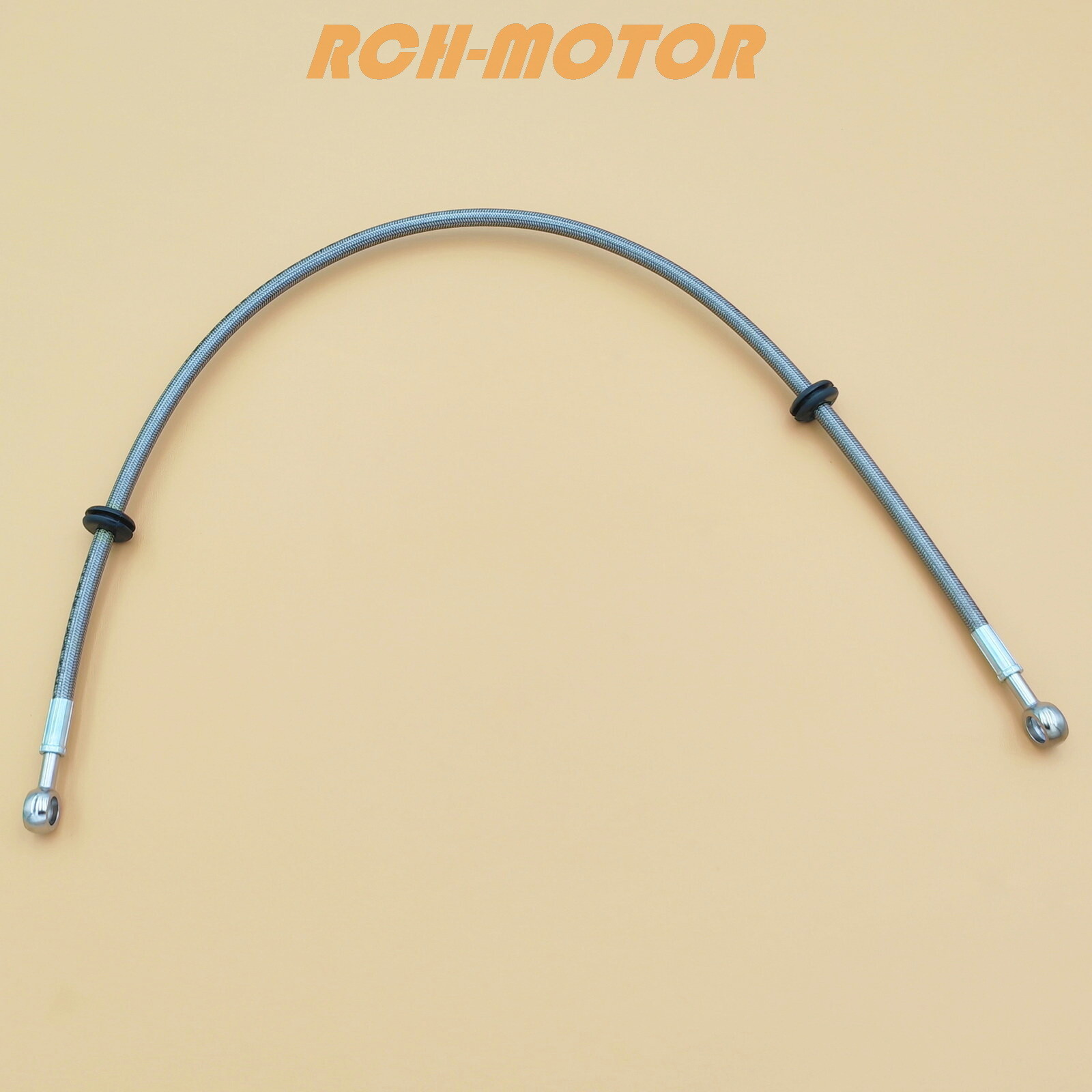 1402-200 Rear Braided Brake Hose Line For Arctic Cat ATV 400 500 650 2004-2005