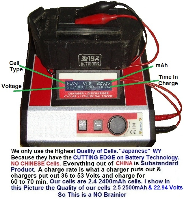 Porter Cable 8830 19.2 Volt Batteries