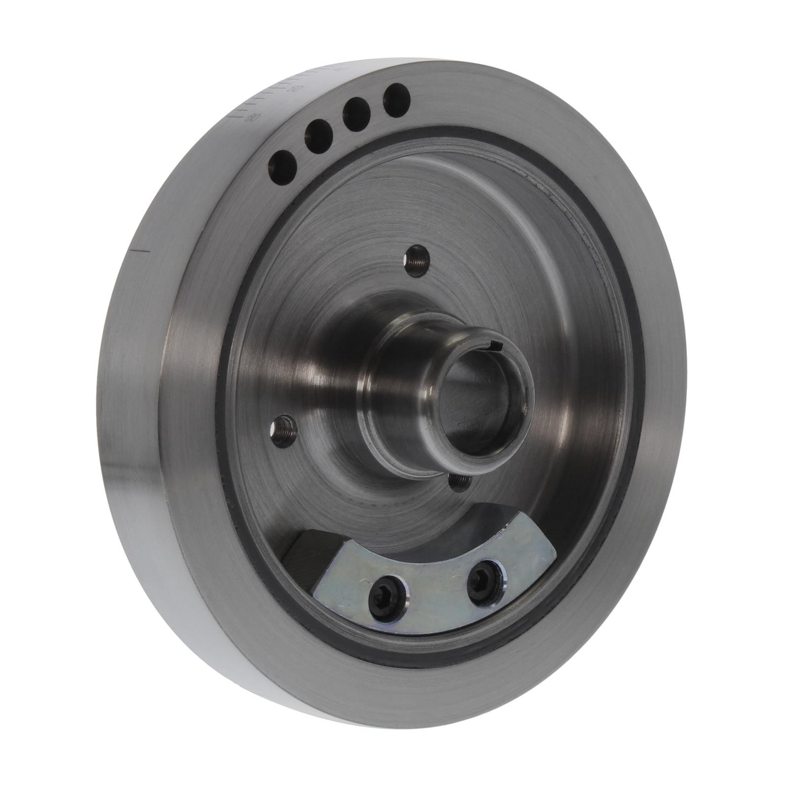 Summit 161400 Harmonic Balancer Chevy 383 400 External Balance Iron Natural SBC