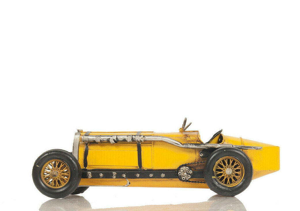 1923 Fiat SB-4 Eldridge Mefistofele Metal Model 13" Grand Prix Racing Car