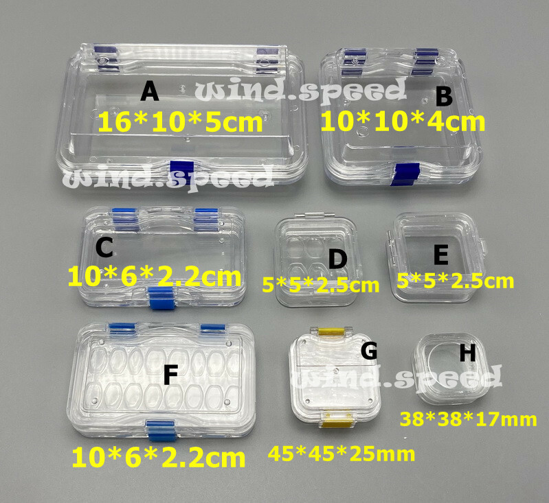 Denture False Inlay Teeth Membrane Case Box Fragile Hinged Display Jewelry Boxes