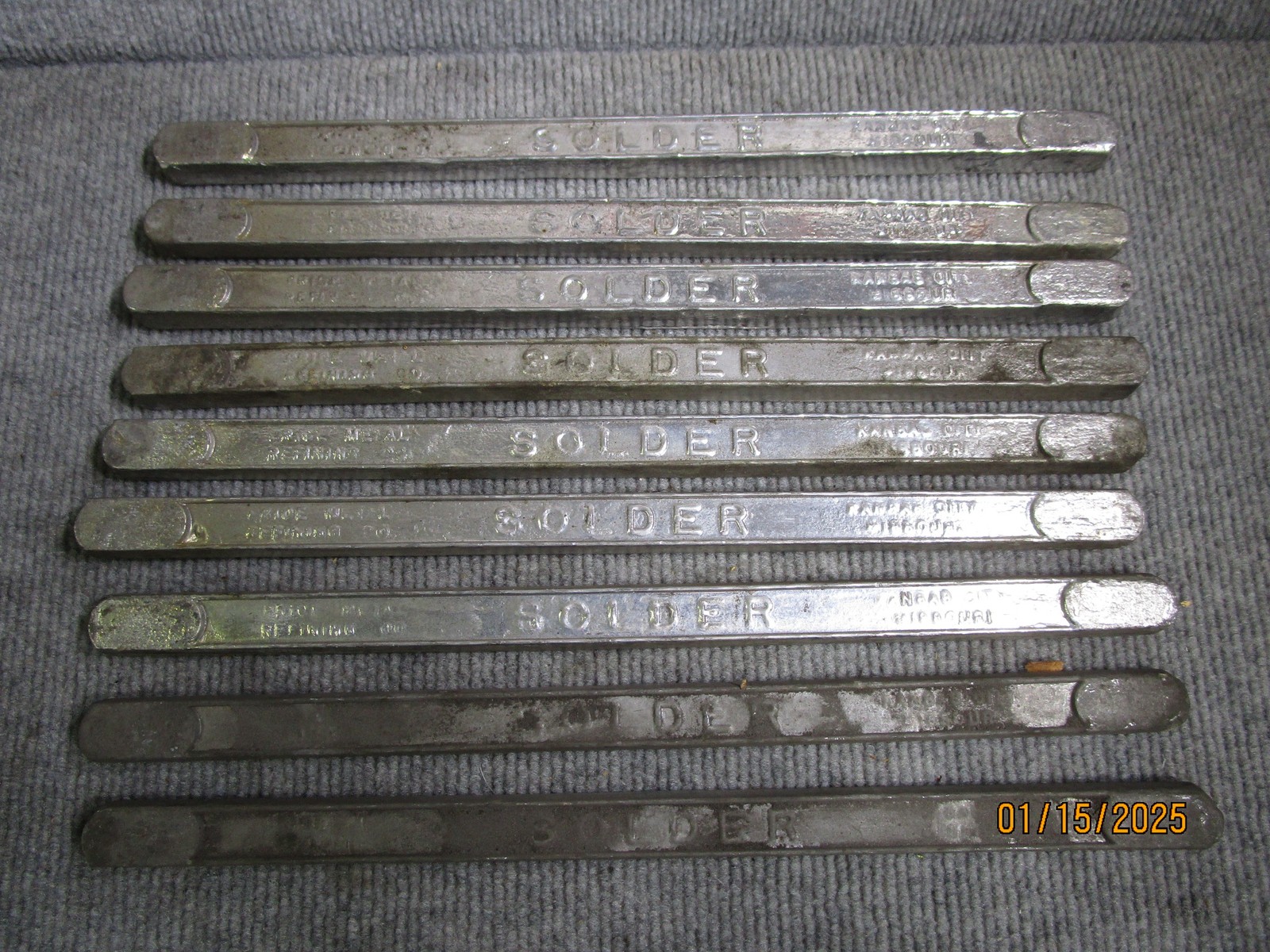10lbs 15oz Pride Solder Bars 40/60