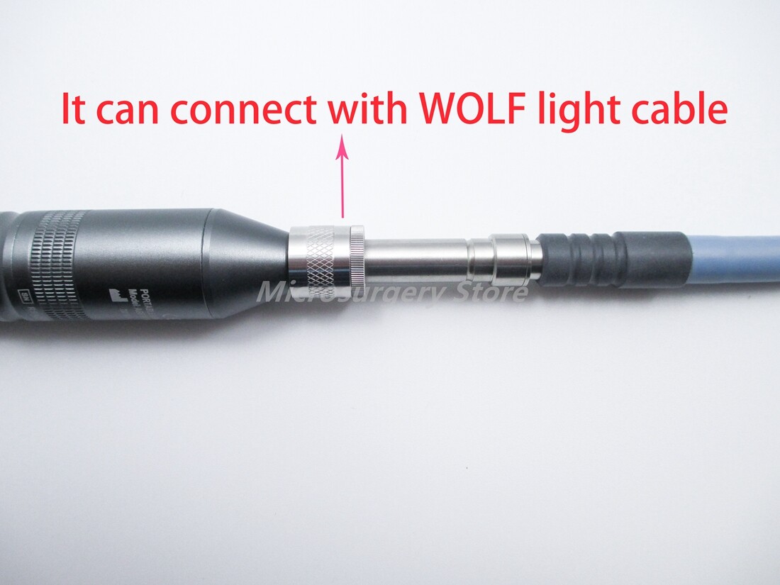 Aokace Portable Endoscope LED Light Source+ Rechargeable Battery+Smart Charger