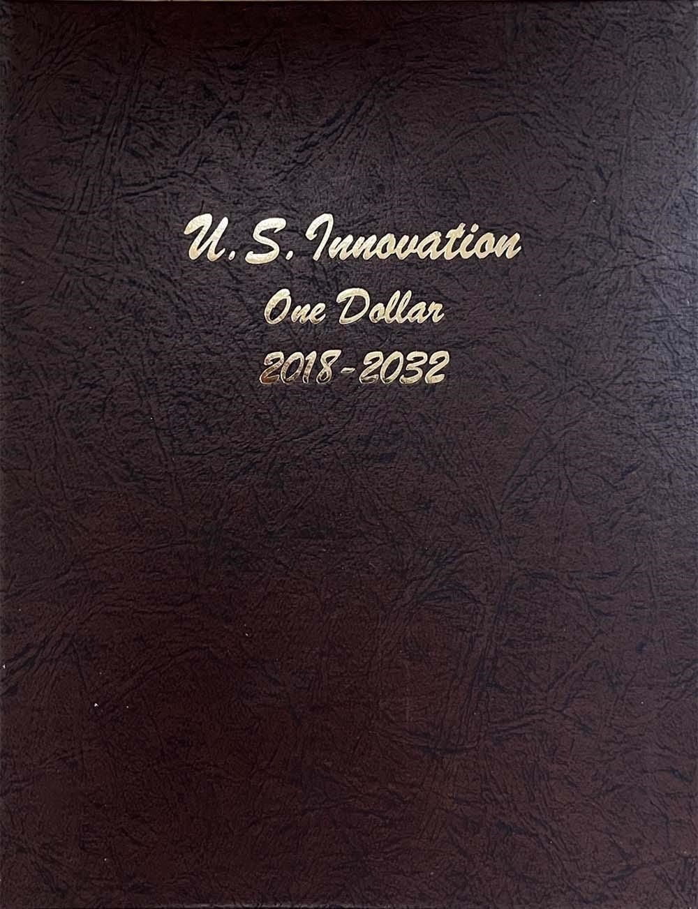 New Dansco Album For Innovation Dollar Coins P&D 2018-2032 Model 7188 Archival