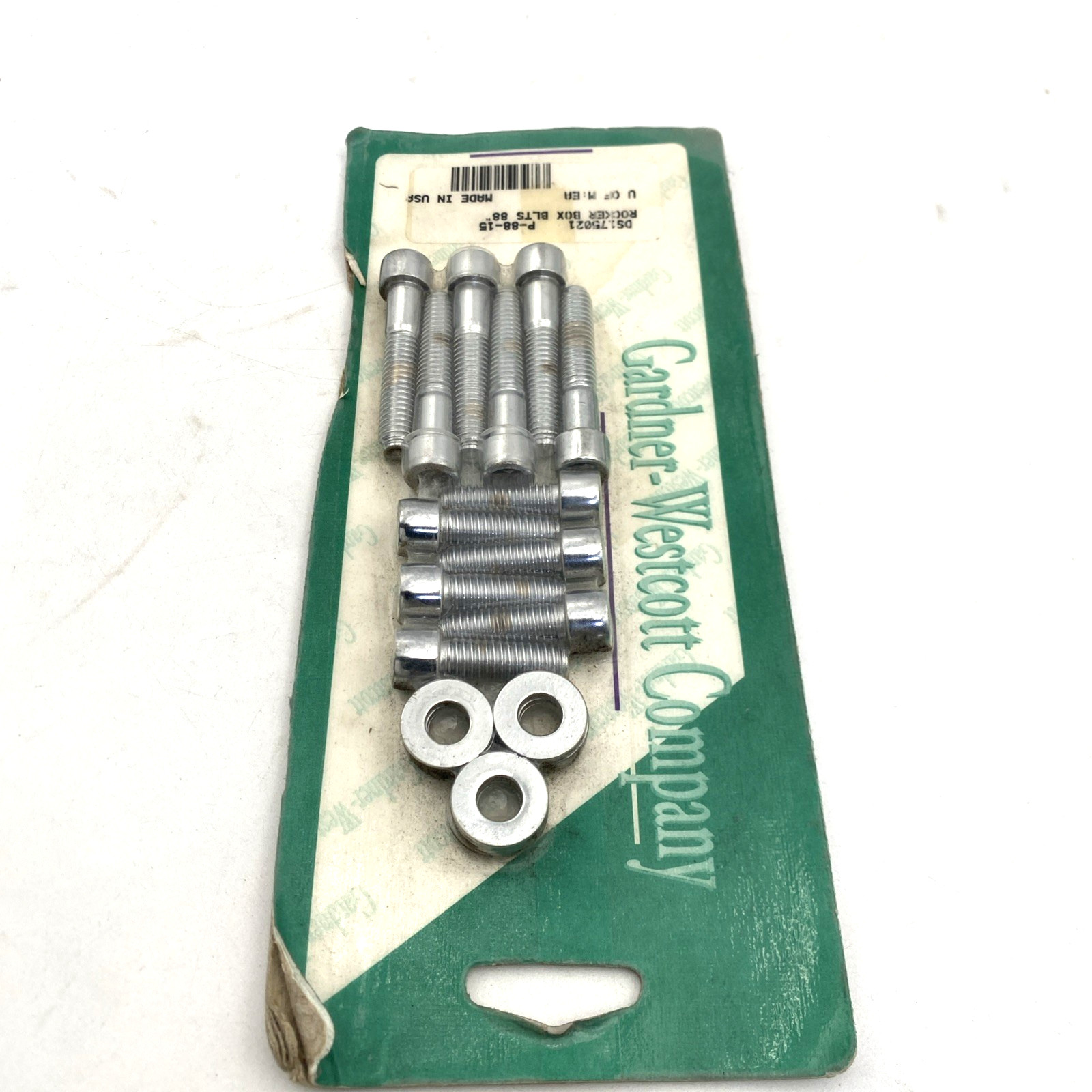 Gardner-Westcott P-88-15 Rocker Box Socket-Head Bolt Kit 99-17 Harley Twin Cam