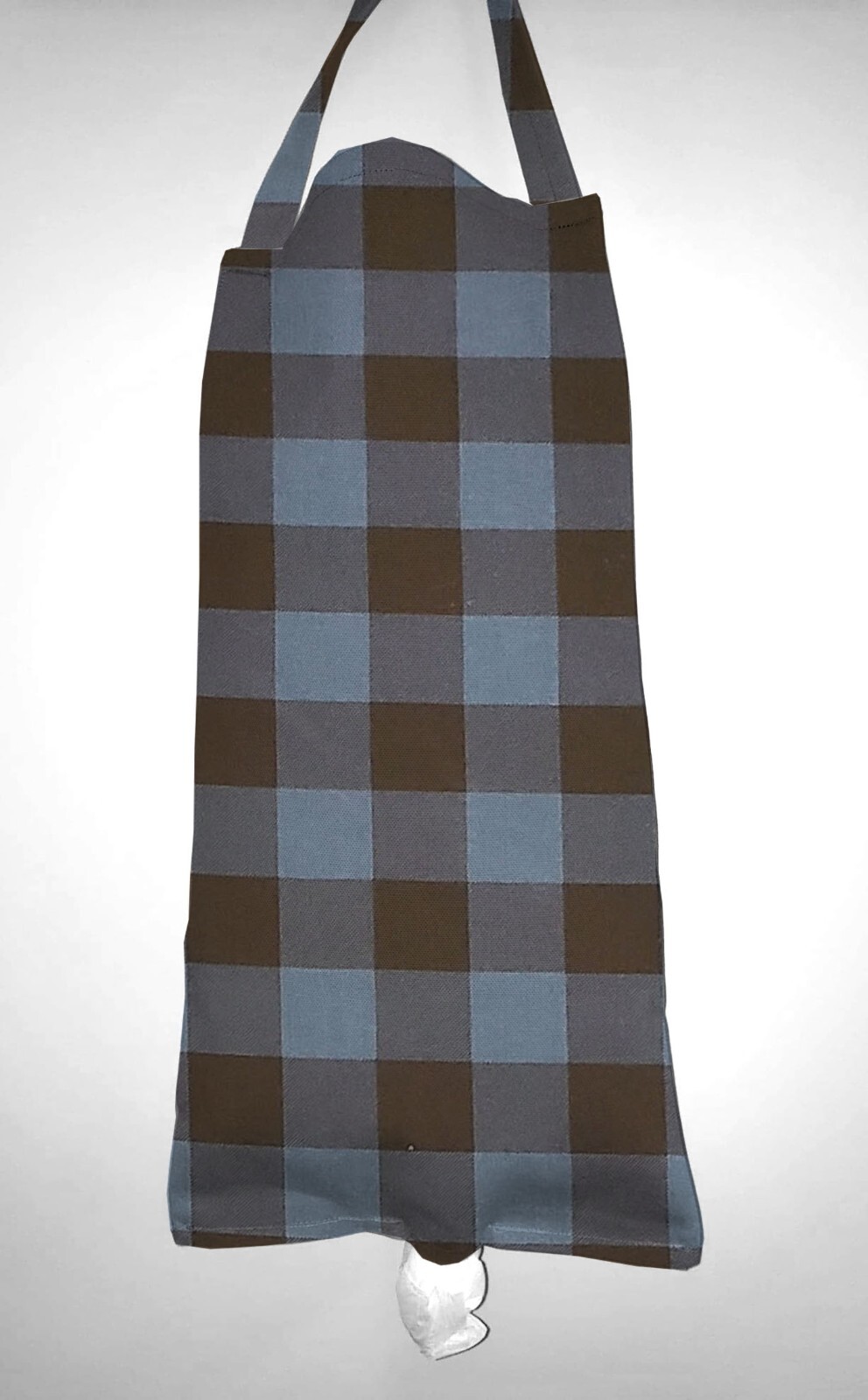 Buffalo Check Plaid Plastic Grocery Shopping Bag Holder (6 Colors Available)