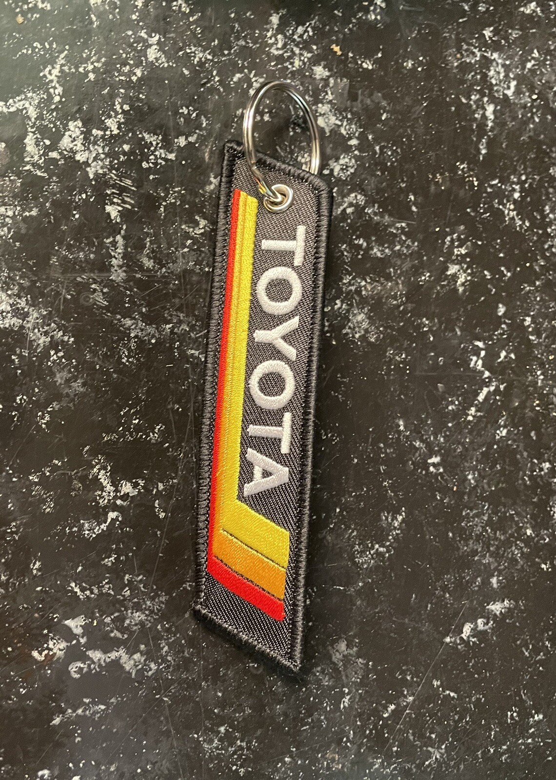 2 Pack TOYOTA Keychain Vintage Retro 4RUNNER TACOMA SUPRA TUNDRA TRD