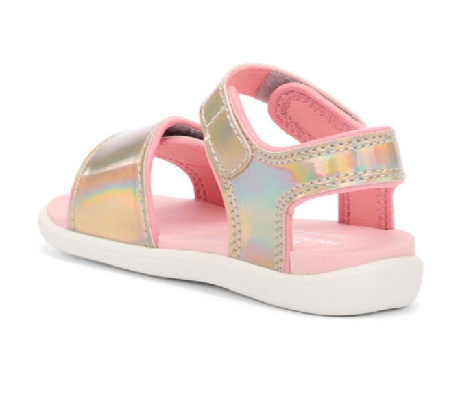 See Kai Run Basics Toddler Logan T-Strap Sandals Gold - SIZE 7