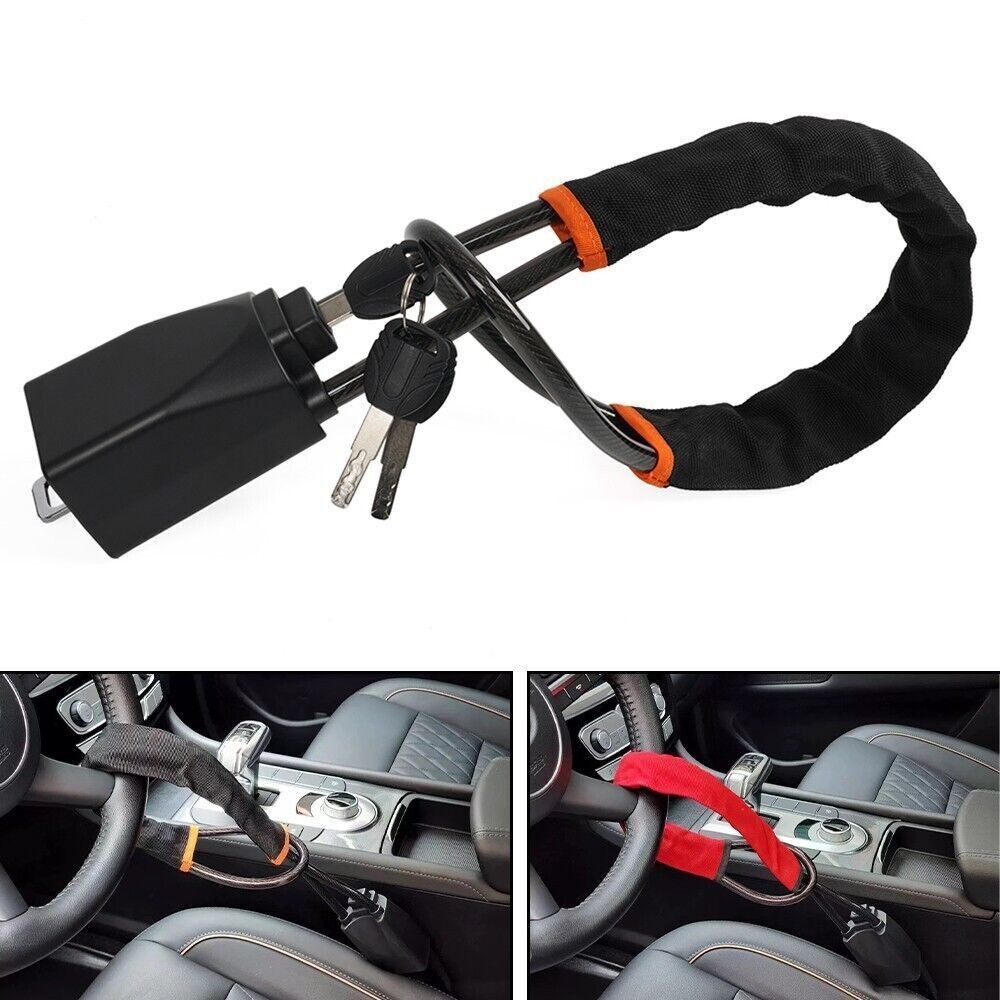 Steering Wheel Lock Anti-Theft Security System Car Truck SUV Auto Lock Universal